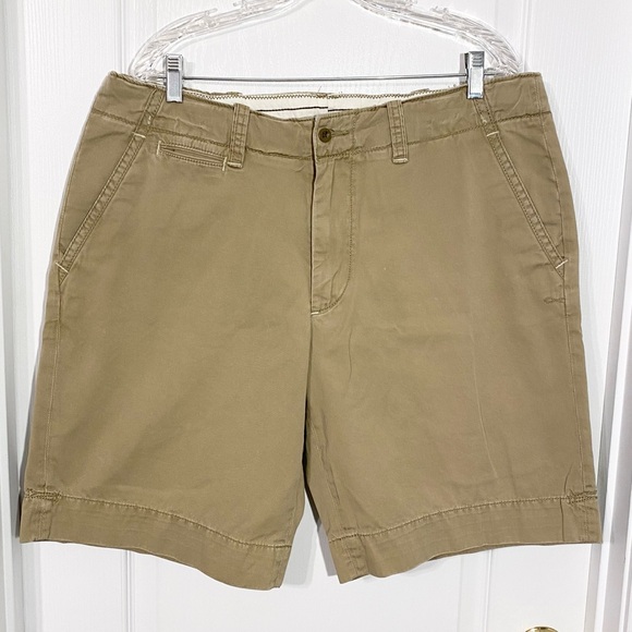 Polo Ralph Lauren Khaki Shorts 10.5” Inseam Pony Logo Men's 36 - Picture 1 of 9